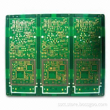High-density Multilayer PCB with 6-layer Count and 1.6±0.16mm Finished Thickness